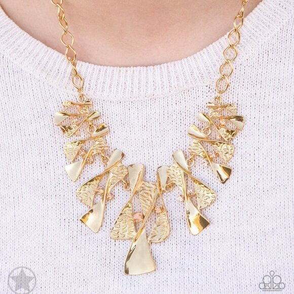 paparazzi Jewelry - 𝅺Sands of Time Necklace